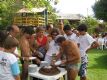 Leo e Rodrigo de olho na torta!!!